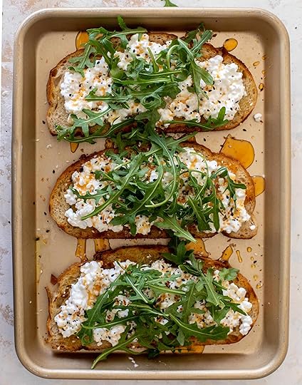 smoked salmon cottage cheese toast