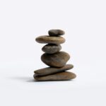 a stack of rocks sitting on top of each other