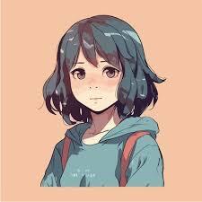 Premium Vector Young girl anime style character vector, anime icon manga - hpnonline.org