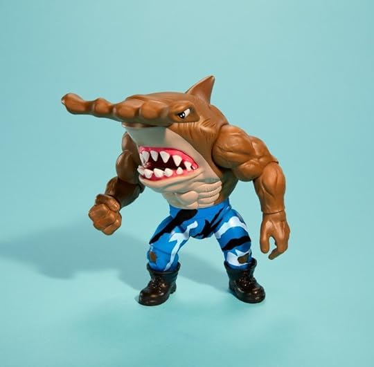 Street Sharks' Jab 30th anniversary action figure.