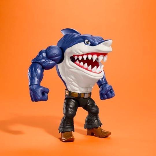 Street Sharks' Ripster 30th anniversary action figure.
