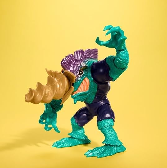 Street Sharks' Slash action figure in fighting pose.