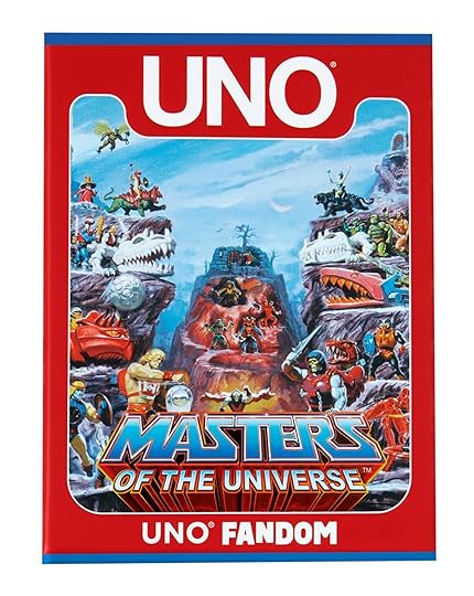 UNO Fandom packaging art for the Masters of the Universe deck.