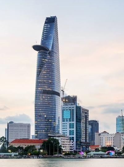The Bitexco Tower in Ho Chi Minh City Cityscape