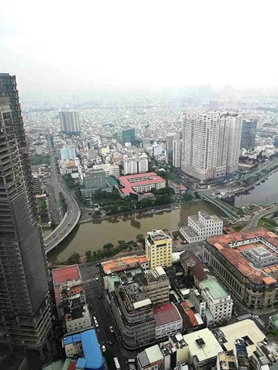 View 1 from the top of the Bitexco Tower Saigon. Photo by Janice Horton