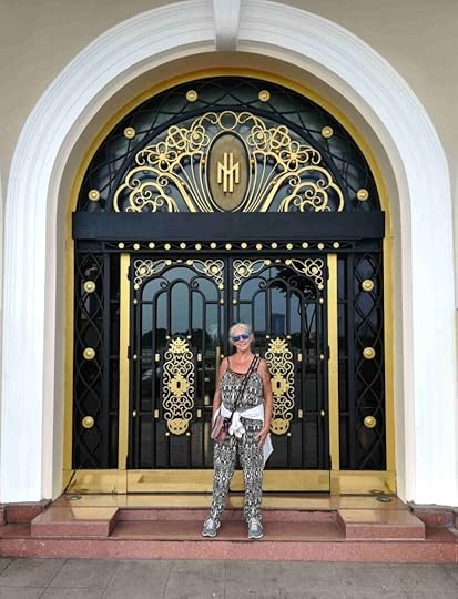 Janice Horton at the Hotel Majestic Saigon