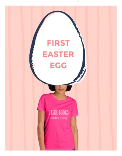 A pink t-shirt that says, 