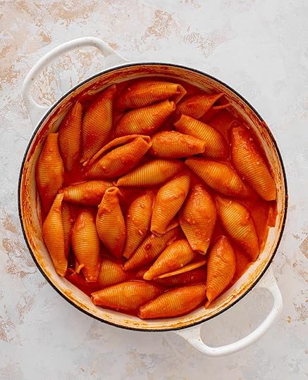 spicy vodka unstuffed shells