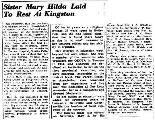 Sister Mary Hilda Quinn