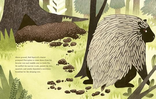 Interior spread from Wake Up Little Pin by Loretta Garbutt