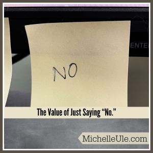 No written on a yellow post it note.