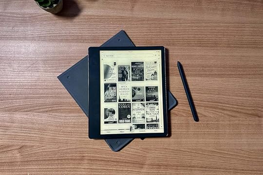 kindle scribe front