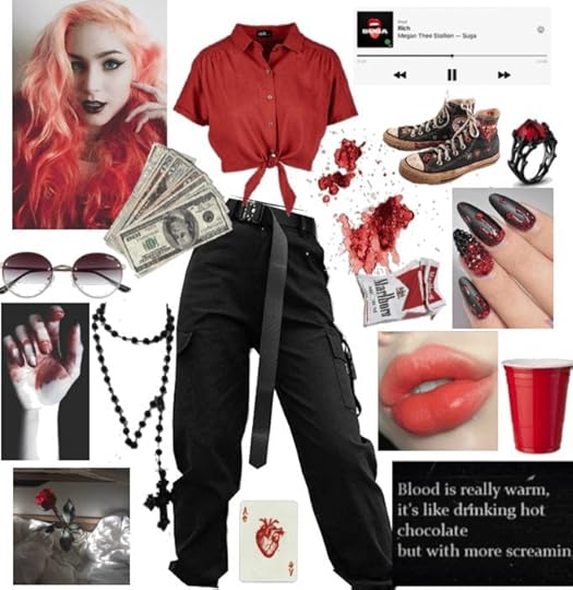 𝕽𝖎𝖈𝖍 V𝖆𝖒𝖕𝖎𝖗𝖊 Outfit | ShopLook | Vampire clothes, Casual vampire outfits, Outfits