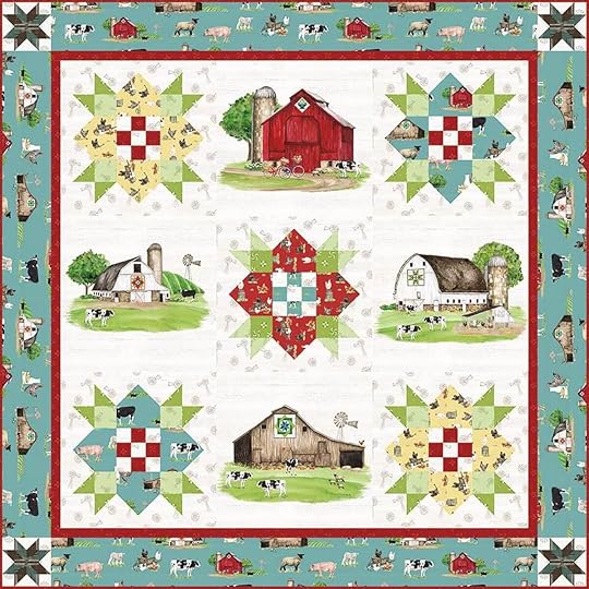 Spring Barn Quilts Fabric Collection Now Available at ShopNZP.com