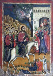children's sermon on Mark 11:1-11