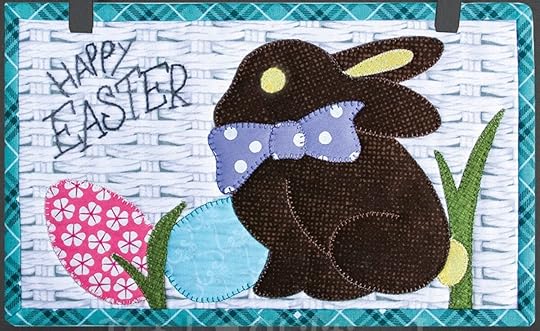 NEW! Patch Abilities Appliqué Wall Hanging Quilt Patterns & Hardware - April