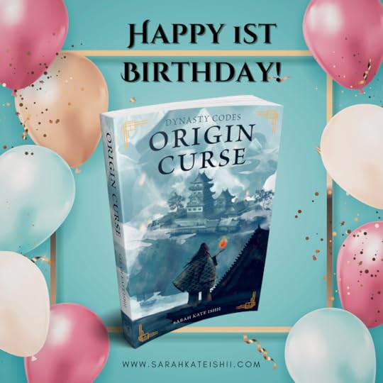 Celebrating the birthday of Origin Curse: one year in an author's life.