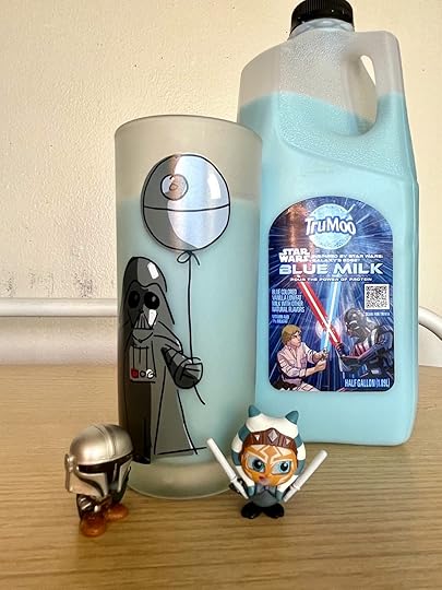 Star Wars TruMoo Blue Milk Mando and Ahsoka