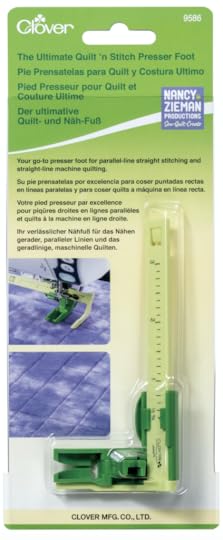 Straight Line Machine Quilting with the Ultimate Quilt 'n Stitch Presser Foot