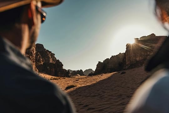 in the desert