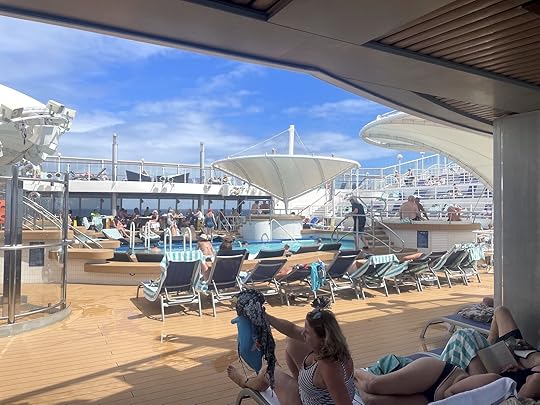 africa cruises - pool area