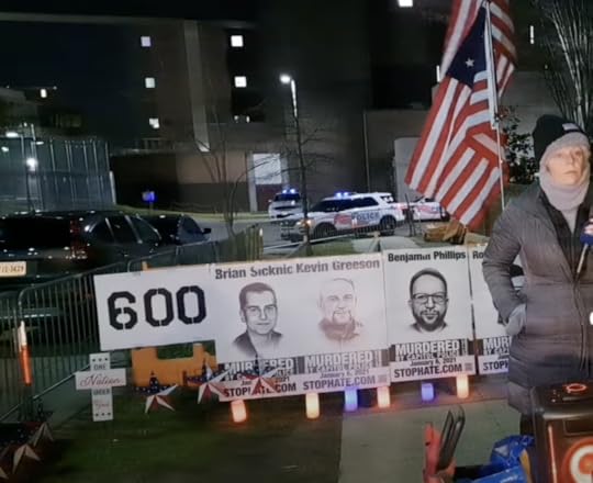 What if Trump promoted your protest and no one showed up? A lonely night on Freedom Corner.