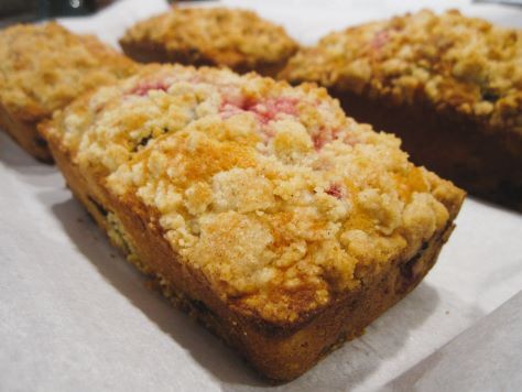 Bready or Not: Raspberry-Chocolate Chip Mini Loaves