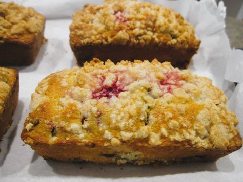 Bready or Not: Raspberry-Chocolate Chip Mini Loaves