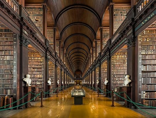 The library at Trinity College, Dublin University