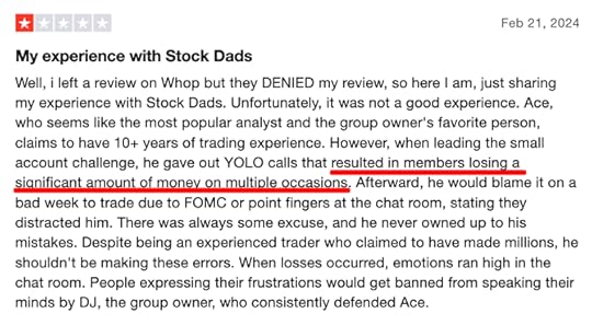 stock dads review negative reviews