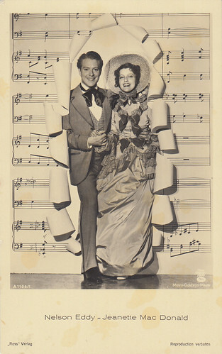 Jeanette MacDonald and Nelson Eddy in Maytime (1937)