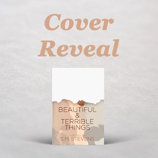 partially covered cover of novel and the words 