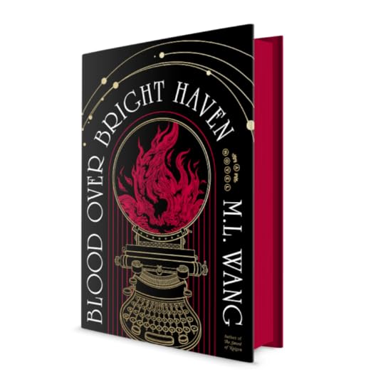 Blood Over Bright Haven by ML Wang Hardcover 3d mockup