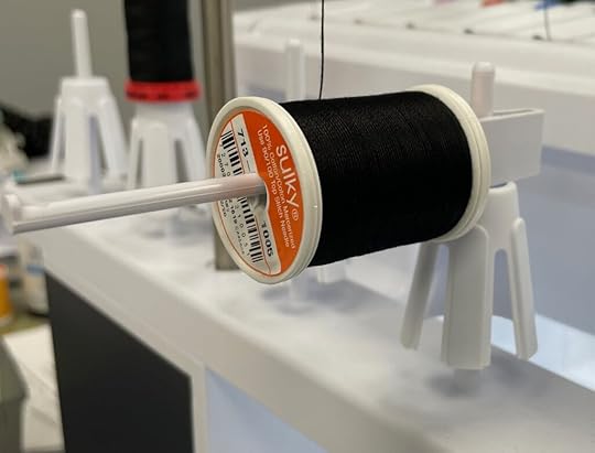 Horizonal Spool Feeder Spool Pin Adaptor available at Nancy Zieman Productions at ShopNZP.com