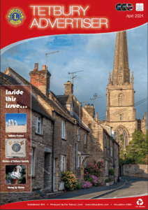 front cover of Tetbury Advertiser April 2024