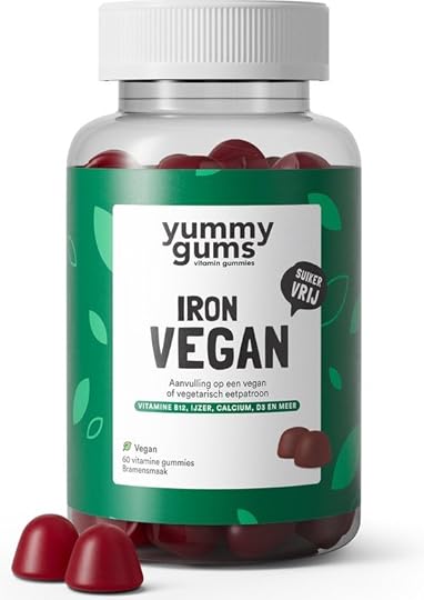 Yummygums Iron Vegan - Multivitamine met extra Ijzer, vitamine B12, calcium...