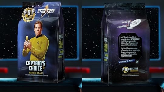 Star Trek: Captain's Choice brand coffee from Pop Culture Coffee.