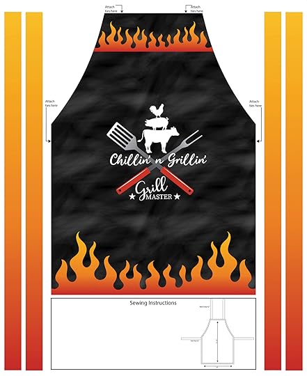 NEW! Chillin' & Grillin' Fabric Collection by Kanvas Studio for Benartex Available at ShopNZP.com