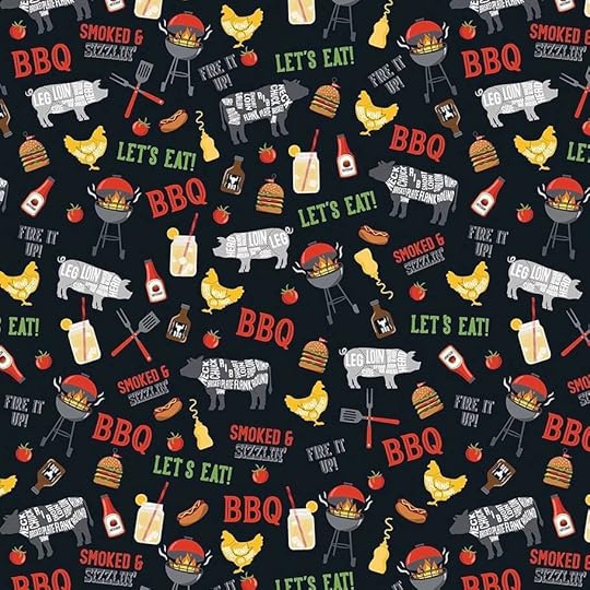 NEW! Chillin' & Grillin' Fabric Collection by Kanvas Studio for Benartex Available at ShopNZP.com