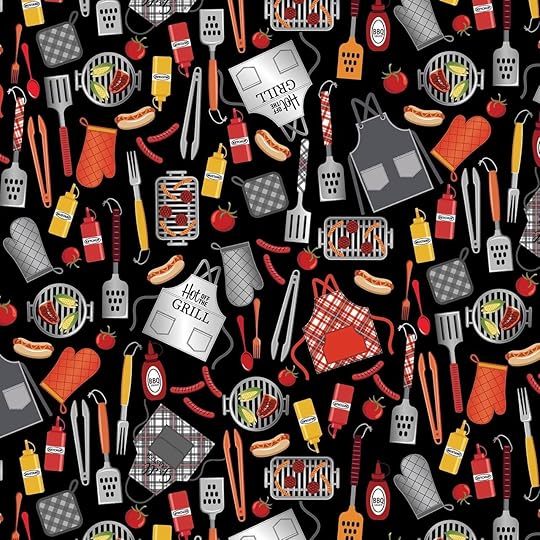 NEW! Chillin' & Grillin' Fabric Collection by Kanvas Studio for Benartex Available at ShopNZP.com