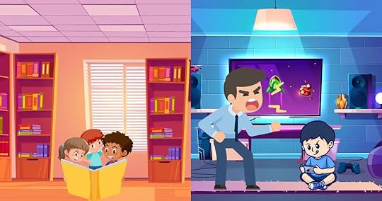 Home library is more practical than a game room.