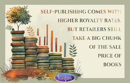 Royalty rates are higher with direct sales