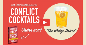 conflict cocktail the wedge