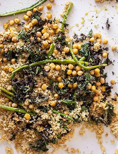 warm spring quinoa salad