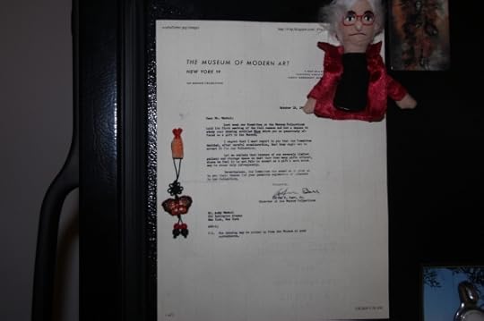 Letter from MoMA to Andy Warhol