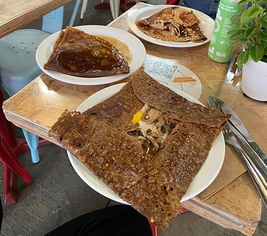 Buckwheat crepes, Hmm... blog