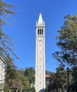 Cal visit to a tower