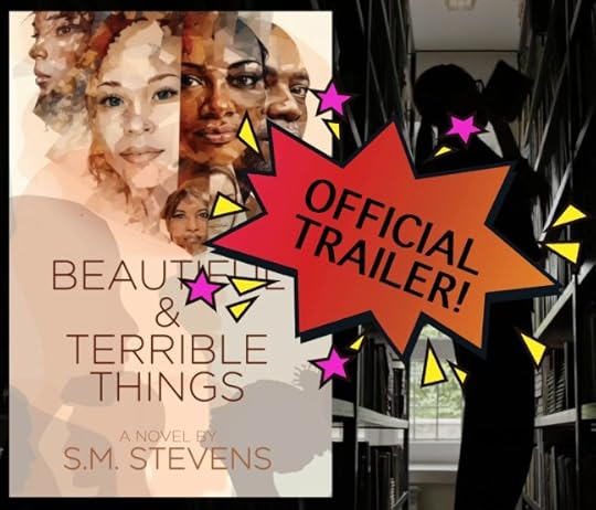 book cover with starburst and words 