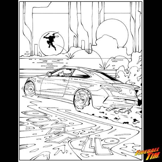 custom car mercedes car art