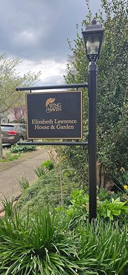Elizabeth Lawrence house sign